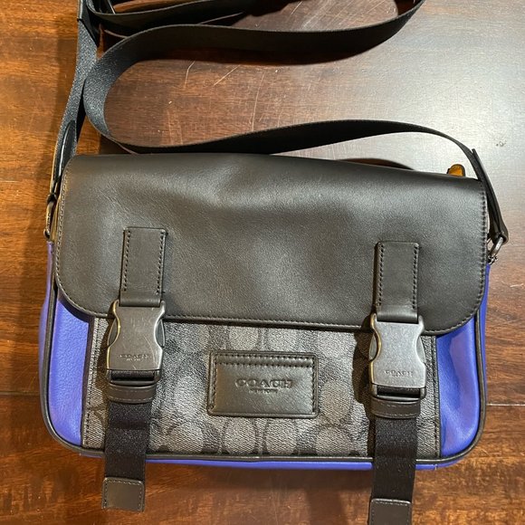 Coach Bags Coach Track Crossbody In Colorblock Signature Canvas